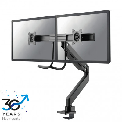 NM-D775DXBLACK Brazo de monitor 10-32 - resorte de gas - Topfix - Tope-a-180°