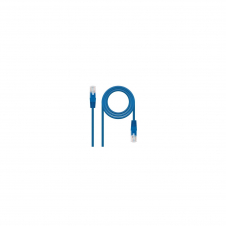 LATIGUILLO DE RED NANOCABLE RJ45 UTP CAT6 1M AZUL 10.20.0401-BL