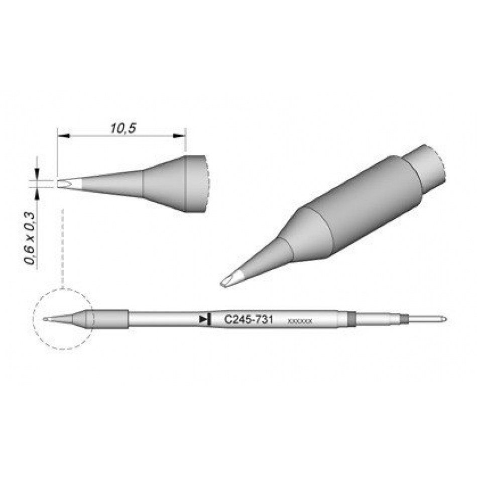 Cartucho para T245-A C245-731JBC