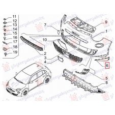 SPOILER PARACHOQUE DELANTERO(O)