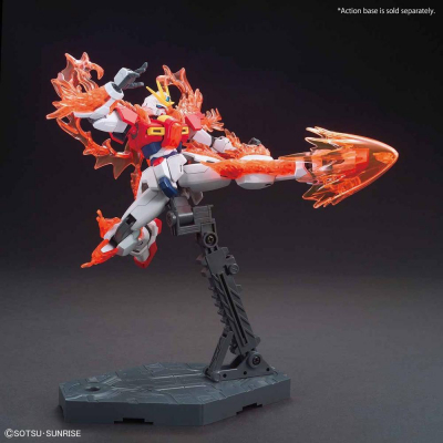 Maqueta bandai hobby mobile suit gundam fighters try hgbf 1 - 144 try burning gundam