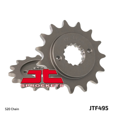 Piñón JT SPROCKETS acero estándar 495 - Paso 520 JTF495.15