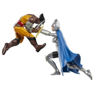 Set figuras hasbro marvel legends series lobezno vs. lilandra neramani