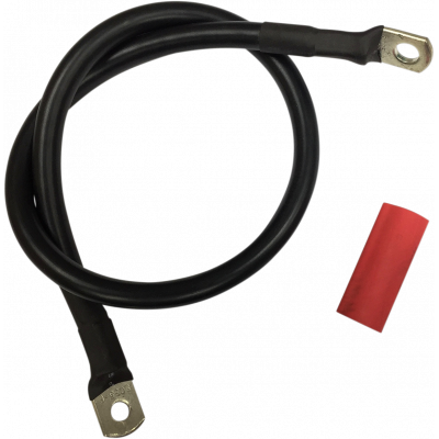 Cable de batería con tubo termorretráctil opcional DRAG SPECIALTIES E25-0091B-22