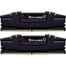 MEMORIA RAM DIMM GSKILL RIPJAWS V 16GB 2X8GB DDR4 3600MHZ CL18 NEGRO F4 3600C18D 16GVK