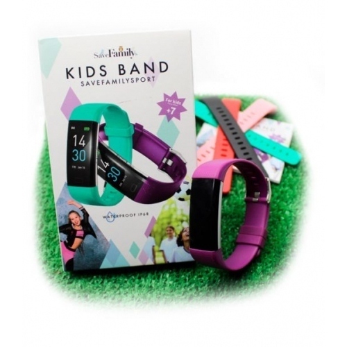Smartband Savefamily Kids Band Purpura