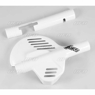 Protector de disco delantero UFO Honda XR600R blanco CD01516@041