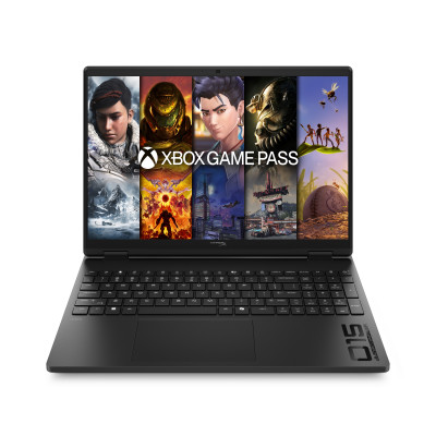 HyperX OMEN 15 inch Gaming Laptop PC 15-gb0014ns AMD Ryzen 7 260 38,9 cm (15.3) 2K 24 GB DDR5-SDRAM NVIDIA GeForce RTX 5060 Wi-Fi 6 (802.11ax) Windows 11 Home AI PC Negro