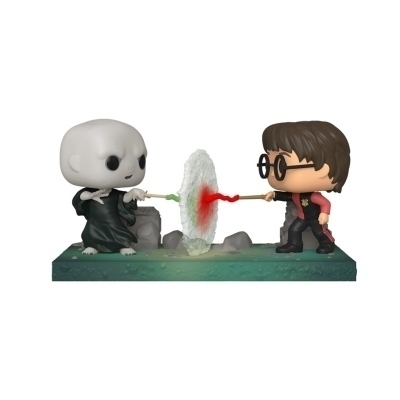 Funko pop harry potter escena harry vs voldemort