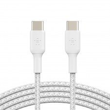 Belkin CAB004BT1MWH2PK cable USB 1 m USB 2.0 USB C Blanco
