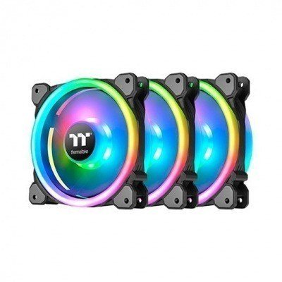 VENTILADOR 120X120 THERMALTAKE RIING TRIO 12 RGB TT 3UDS