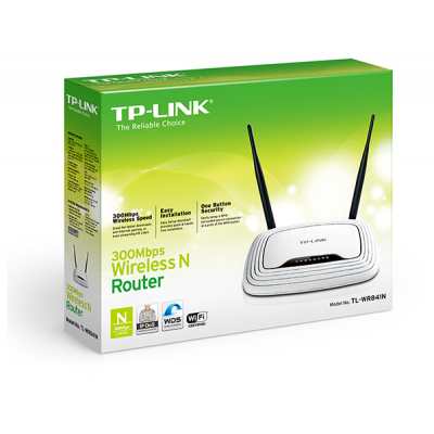 Router Inalámbrico TP-Link TL-WR841N V14 300Mbps/ 2.4GHz/ 2 Antenas 5dBi/ WiFi 802.11n/g/b