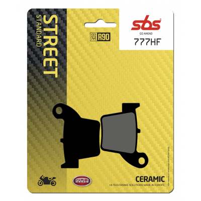 HF Street Ceramic Organic Brake Pads SBS 777HF