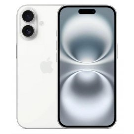 Teléfono móvil Apple iPhone 16 128GB, blanco