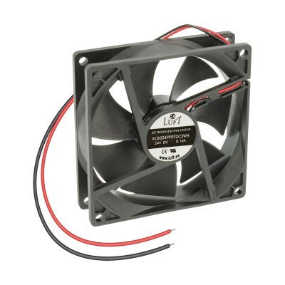 VENTILADOR 24Vdc 92x92x25mm 2,64W 2 Cables Friccion Luft