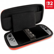 Nacon Funda Pouch Rígida para Nintendo Switch 2 Rojo (SWITCHNEWPOUCHLRED)