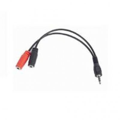 Cable de audio cca - 417 jack 3.5mm - 2xfemenino - masculino - 0.2m