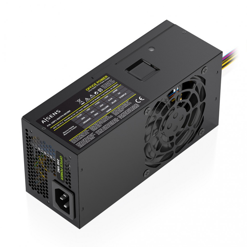 AISENS - FUENTE ALIMENTACION TFX 500W OEM, NEGRA