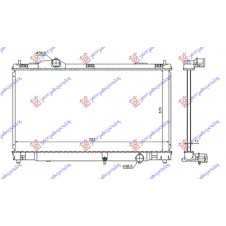 RADIATOR ALL MODEL PETROL (375x705x16) (NRF)