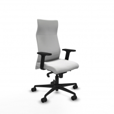 Piqueras y Crespo Albacete direcci?n sincro bali blanco brazos 2D base nailon ruedas 65 nailon