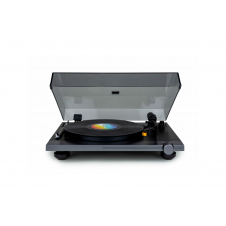 Thomson TT700 Tocadiscos de tracción por correa Negro, Transparente Automático