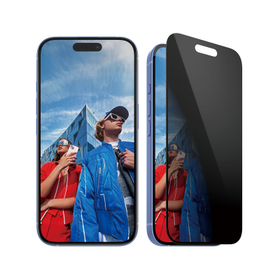 Privacy Screen Protector iPhone 16 | 15 | Ultra-Wide Fit Protector de pantalla Apple 1 pieza(s)