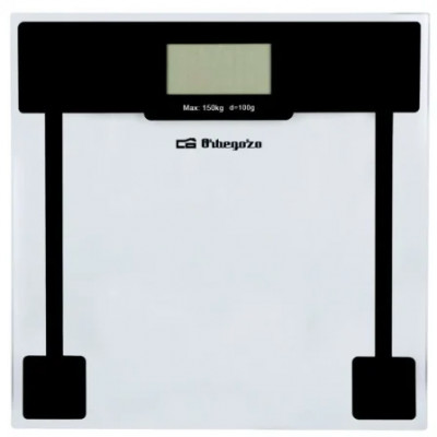 Báscula de Baño Orbegozo PB 2210/ Hasta 150kg/ Cristal