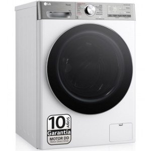 Lavadora LG F4WR9009A2W, 9Kg, 1400rpm, Clase A -40%, 30 kWh por 100 ciclos, 71dB centrifugado, AI Direct Drive, Wifi, Vapor, TurboWash 360º, Inverter, color blanco