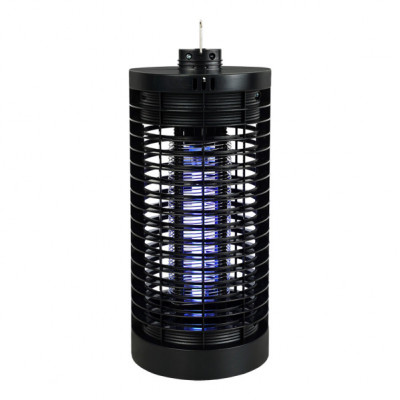 Mata Insectos Elect.lucifer 9w Negro Facil Limpieza Luz Ultravioleta 27,6x12,3x12,3cm
