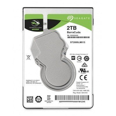 DISCO 2,5 SEAGATE BARRACUDA 2TB SATA 128MB
