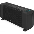 Radiador de mica compacto Orbegozo RMB1000, 1.000 W, 2 potencias, negro
