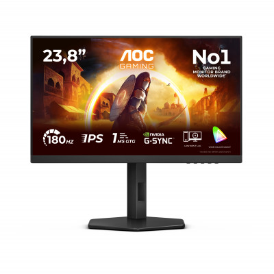 24G4X pantalla para PC 60,5 cm (23.8) 1920 x 1080 Pixeles Full HD LCD Negro, Gris