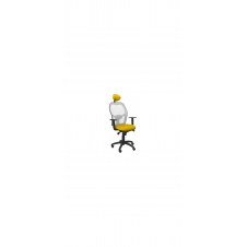 SILLA JORQUERA MALLA GRIS CABECERO FIJO ASIENTO BALI AMARILLO 15SGRBALI100C