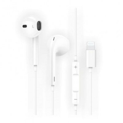 Auriculares Tech One Tech earTECH HIP TEC1201/ con Micrófono/ Lightning/ Blancos