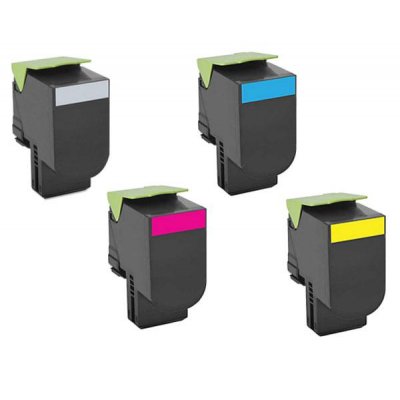 Lexmark CX410/CX510 Amarillo Cartucho de Toner Generico - Reemplaza 80C2HY0/80C2HYE/802HY