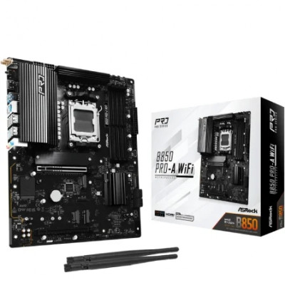 Placa Base Asrock B850 PRO-A WIFI/ DDR5/ PCIe 5.0/ Socket AM5