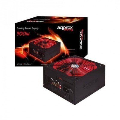 FUENTE DE ALIMENTACION ATX 700W APPROX APP700PS NEGRO/ROJO