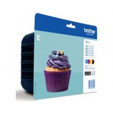 Tinta Brother Pack Negro/tricolor