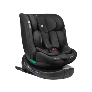 Silla de coche Kikkaboo 40-150 cm i-Round i-SIZE Negro