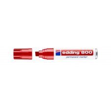 Edding 800 marcador permanente Punta de cincel Rojo 1 pieza(s)