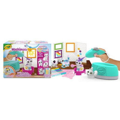 JUEGO CRAYOLA WASHIMALS SPRAY BOUTIQUE