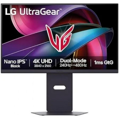 Monitor Gaming LG UltraGear 27G850A-B 27/ 4K/ 1ms/ 240Hz/ IPS/ Regulable en altura/ Morado Grisáceo