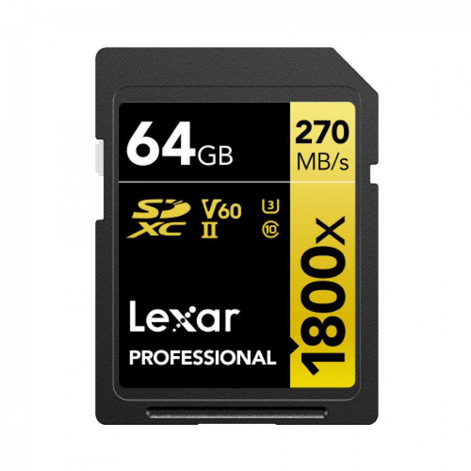 LSD1800064G-BNNNG memoria flash 64 GB SDXC UHS-II Clase 10