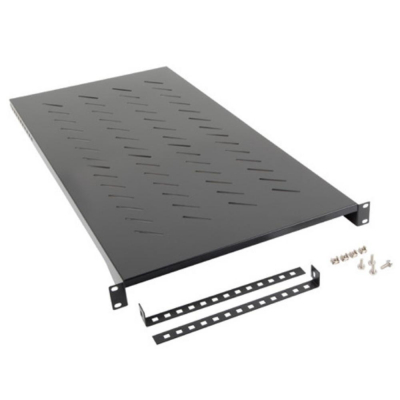 Bandeja lanberg fija 1u 483x900mm hasta 25kg rack 19 pulgadas negro