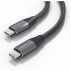 Aisens - Cable Usb 3.2 Gen2X2 Aluminio 20Gbps 8K@30Hz 5A 100W E-Mark, Tipo Usb-C/M-Usb-C/M, Gris, 3.0M