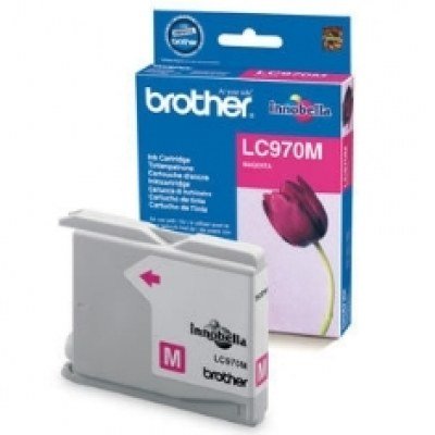 Cartucho tinta brother lc970m magenta 300 paginas dcp - 135c - dcp - 150c - mfc - 235c - mfc - 260c