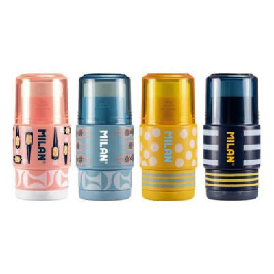 4725116SM sacapuntas Sacapuntas manual Azul, Azul claro, Marina, Rosa