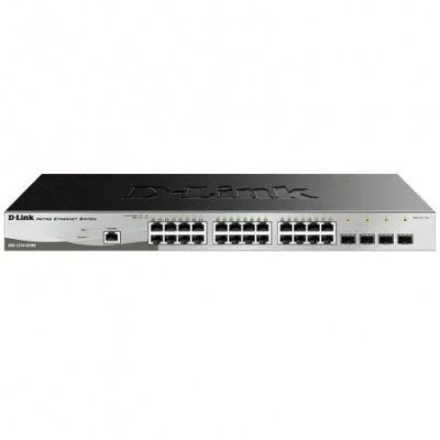 Switch D-Link Smart Plus DGS-1210-28/ME 28 Puertos/ RJ-45 10/100/1000/ SFP