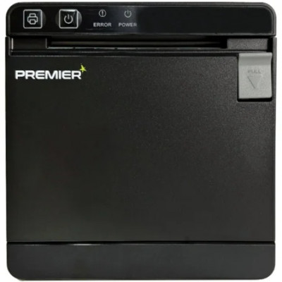Impresora de Tickets Premier ITP-Front II/ Térmica/ Ancho papel 80mm/ USB-Ethernet/ Negra