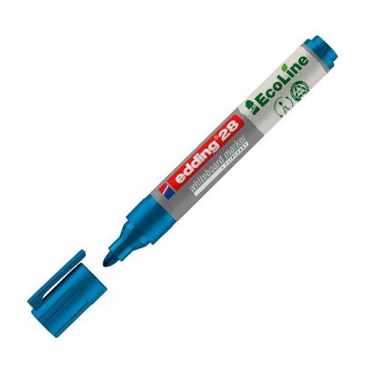 EDDING Marcador para pizarra blanca ecoline 28 punta redonda 1,5-3mm azul